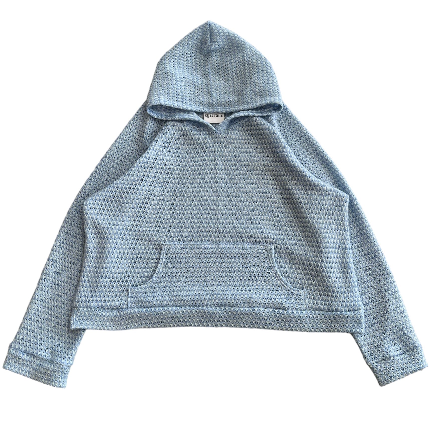 COTTON CANDY KNIT HOODIE